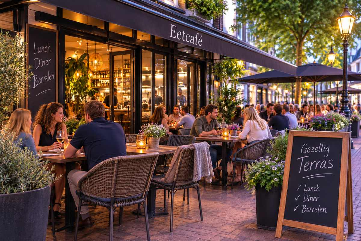 Interieur van eetcafé te koop in Arnhem